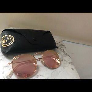 Ray Ban sunglasses - rose & gold
